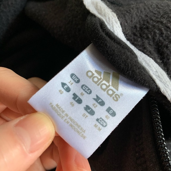 Adidas Zipper Hoodie, Size M - Picture 10 of 10
